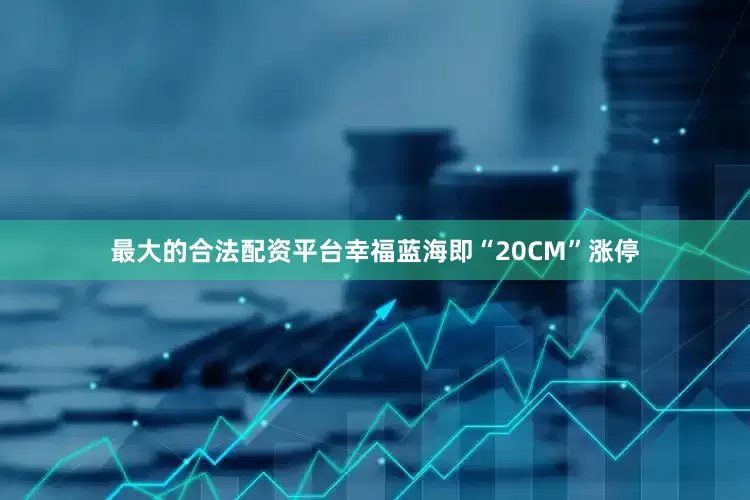 最大的合法配资平台幸福蓝海即“20CM”涨停
